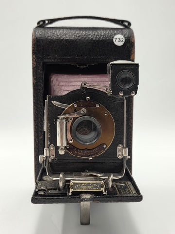 Antique 1902 Kodak No. 3 Folding Pocket Model E-2 Camera FPK Automatic Bellows