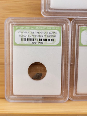5 Constantine the Great Era Roman Empire 330 AD Fragment Coins INB Certified