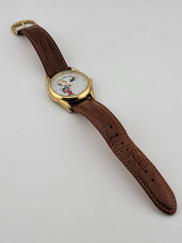 Disney Fantasia Watch Sorcerers Apprentice VTG Rare 1995 55th Anniversary. Works