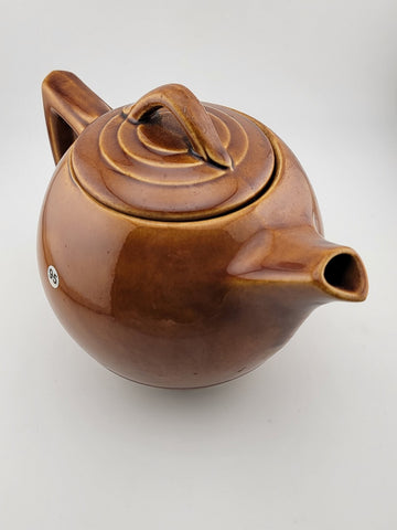 Vintage Collectible McCoy Pottery Small Brown Teapot USA