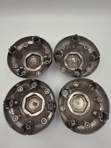4 DODGE 2500 RAM 52039098 OEM WHEEL CENTER CAP HUB DUST COVER 8 LUGS CHROME HEX