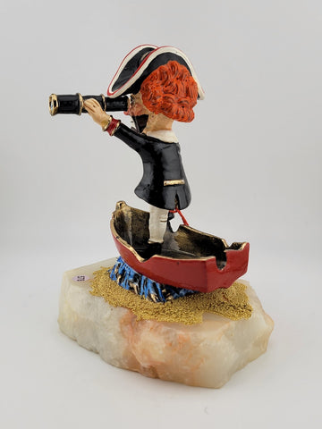 Ron Lee Red Skelton Collection "FREDDIE THE FREELOADER" Scupture Figure Art NOS