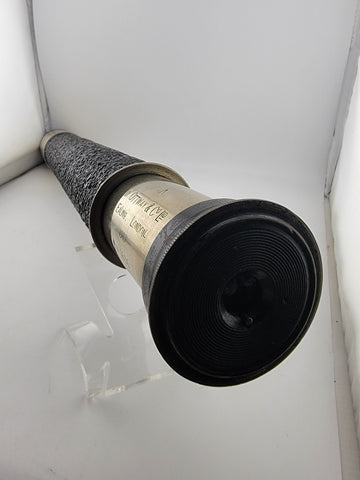 Original 1940 WW2 Maritime W Ottway &Co Ltd Ealing London single-draw telescope.