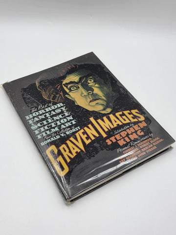 Rare Graven Images Horror Film Art HC Hand Signed Borst Inscribed & Keith Burns