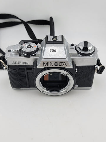 Vintage Minolta XG-M 35mm SLR Film Camera Body Only. Untested