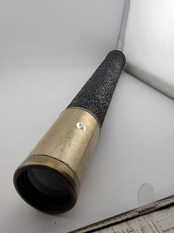 Original 1940 WW2 Maritime W Ottway &Co Ltd Ealing London single-draw telescope.