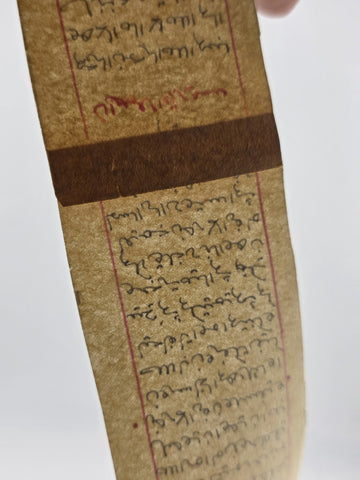 Rare Antique OOAK 19th C Hand Written Miniature Illuminated Quran Koran Scroll