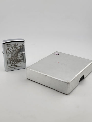 Vintage Unfired 1994 Zippo American Eagle 200th Anniversary lighter Limited Ed.