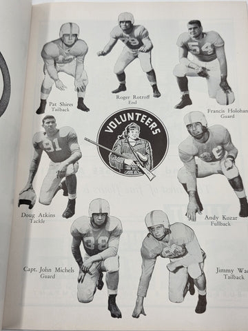 1953 Cotton Bowl Program &2 Ticket Stubs Tennessee Volunteers vs Texas Longhorns