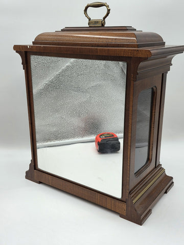 Howard Miller Thomas Tompion Mantel Clock 354-523 Windsor Cherry Triple Chime VG