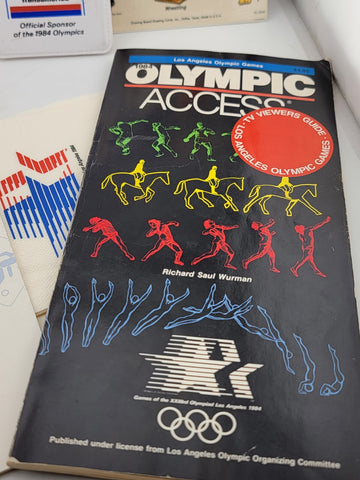 Unique Collection Huge Lot Of 1984 Los Angeles Olympics Memorabilia.