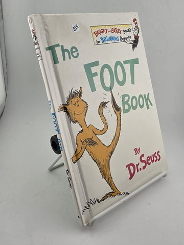 Vintage Hardcover: The foot book Dr. Seus 1st Book Club Edition Random House
