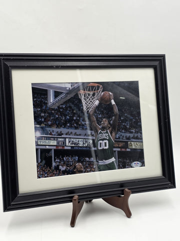 Robert Parish Signed 8x10 Photo PSA DNA AJ20841 Boston Celtics HOF Framed