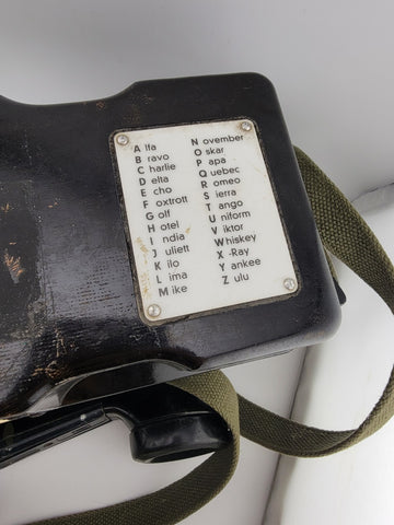 Vintage Collectible 1963 Cold War Elektrik Lorenz German Military Field Phone