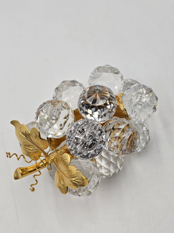 Vintage Swarovski Silver Crystal Grapes 7550 NR 30015 Austria Original Box