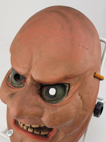 Yamanba mask, solitary old Man, nôh theater demon Hand Carved Wood & Dry Lacquer