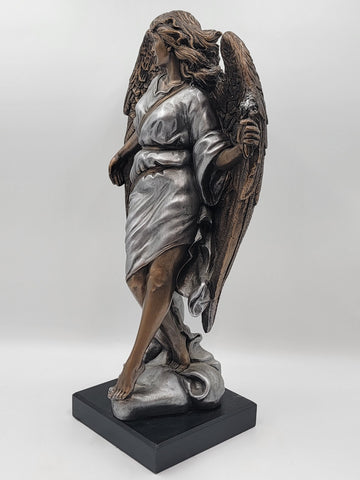 Rare Large Original 1994 Austin Sculpture Guardian Angel Figurine Statue. 19 In.