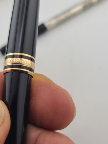 Vintage Montblanc Meisterstuck Classic Ballpoint Pen W Original Box W 1 Refill