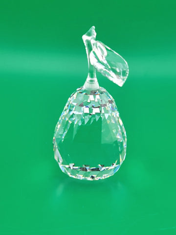 Swarovski Crystal 7476 000 002 Sparkling Fruit 162885 PEAR Figurine, 3 1/2"
