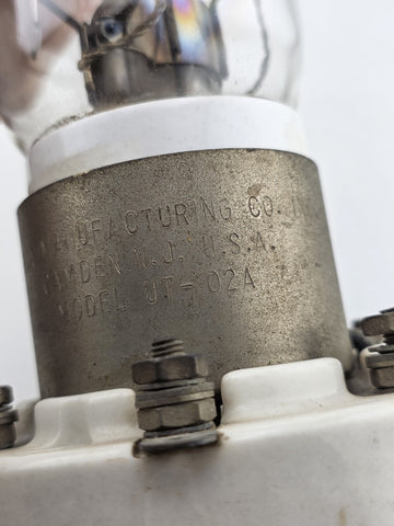 1942 Westinghouse Ceramic USN CWL-803 Vacuum Tube US NAVY Guaranteed. Untested.