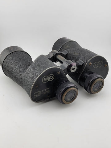WWII Era SARD Square D Co 7 X 50 Binoculars w/Case Bu. Aero. US Navy Mark 21.