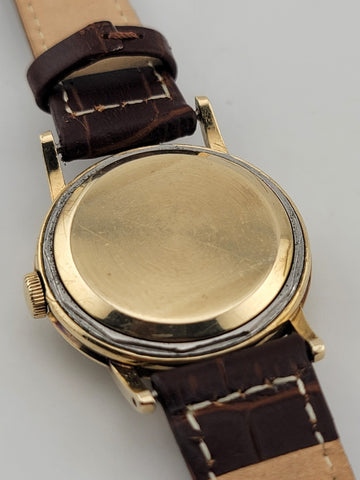 1950's Girard Perregaux Gyromatic Vintage 10k Yellow Gold Filled Automatic Works