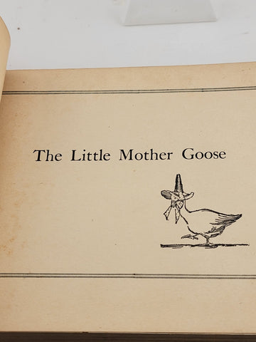 Antique THE LITTLE MOTHER GOOSE Jessie Willcox Smith 1918 Dodd Mead New York
