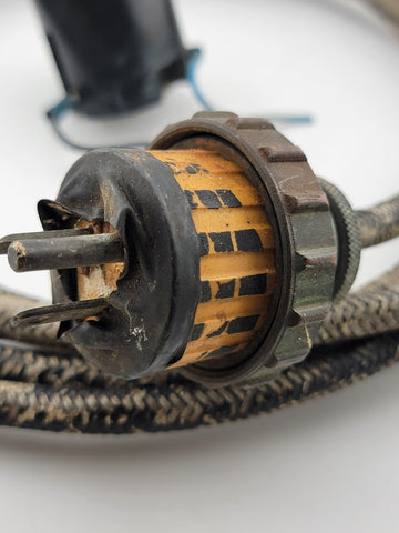 Rare Vintage Original Perko USCG Ships Masthead Light W Original Cable. Untested