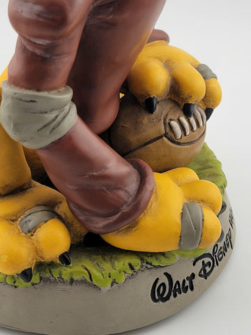 Disney Pluto Leather Helmet Football Bobblehead Figurine- Disney World Resort