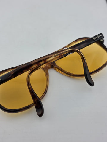 Rare 1960's VINTAGE B&L RAY BAN POWDERHORN TORTOISE SUNGLASSES