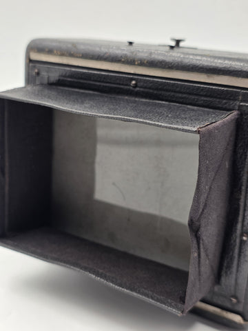 Antique c1910 Quarter Plate Folding Camera Aldis Anastigmat No 6 Minimum Cameo