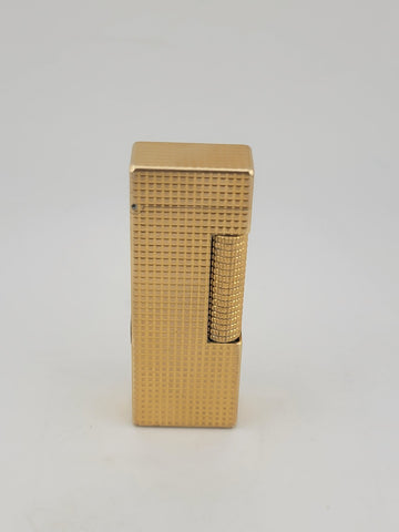 Vintage Dunhill Rollagas Gold Tone Made in Switzerland Very Clean. Untested.
