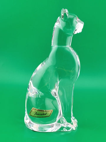Baccarat Baccarat Crystal Figurines Cat-Egyptian-Clear - No Box 3942174