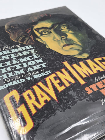 Rare Graven Images Horror Film Art HC Hand Signed Borst Inscribed & Keith Burns