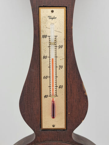 Vintage Collectible Taylor Barometer/Weather Meter. Small Crack In Glass.