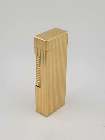 Vintage Dunhill Rollagas Gold Tone Made in Switzerland Very Clean. Untested.