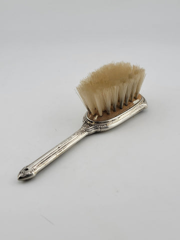 Antique 19th Century Victorian Sterling Silver 925 baby brush. Good Cond.