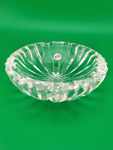 VINTAGE SIGNED WATERFORD Crystal Astray Heavy 2 Pounds 4.75 In