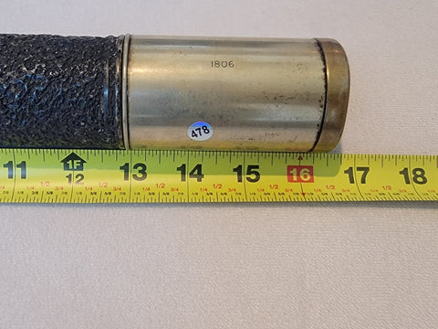 Original 1940 WW2 Maritime W Ottway &Co Ltd Ealing London single-draw telescope.