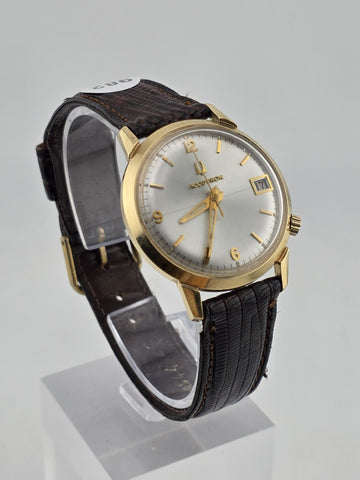 Vintage 1970's Bulova Accutron 218 Tuning Fork Watch Excellent Working Condition
