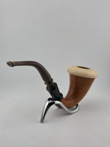 Rare Antique 1940's KAYWOODIE Gourd Meerschaum Calabash Vintage Estate Pipe