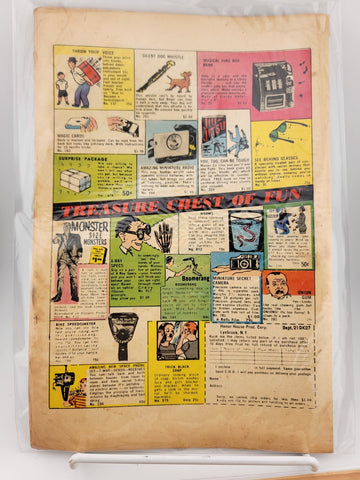 Lot Of 3 Black Fury Comic Books, 1964 & 1965 Good Cond. Ungraded.