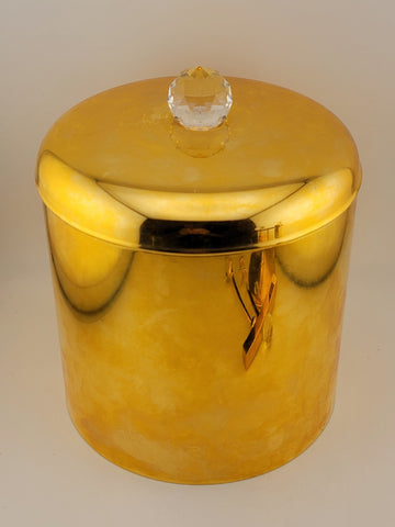 ViSet Of Valerio Albarello 24k Gold Electroplated Swarovski Crystal Cocktail Set