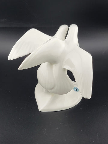 Vintage Royal Doulton white glazed porcelain Always & Forever 5&1/2 inch statue