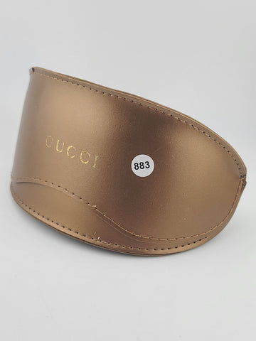 Vintage Ladies GUCCI GG2933/S 086DA 58□13 130 Side Logo Sunglasses Brown W Case