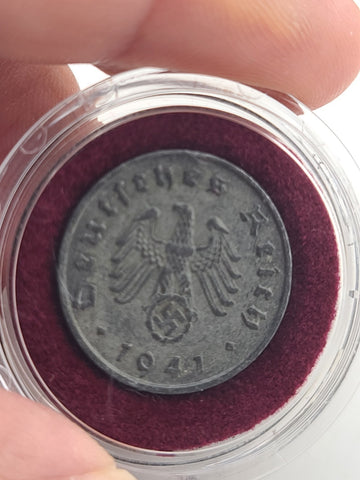Adolf Hitler Third Reich 5-Piece Historic Boxed Collection Including Rare Stamp
