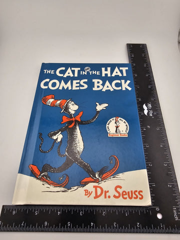 Vintage Hardcover: The cat in the hat came back book Dr. Seus 1st Ed Book Club