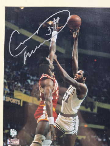 Cedric Maxwell Signed 8x10 Photo Framed Auto JSA Witnessed Celtics #31 NBA