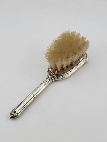 Antique 19th Century Victorian Sterling Silver 925 baby brush. Good Cond.