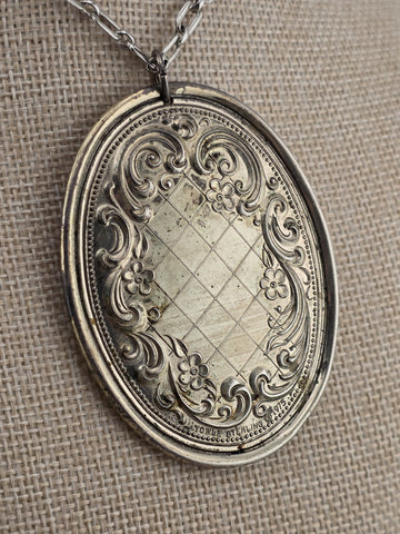 1975 Towle Five Gold Rings Sterling Silver Christmas Ornament Mistletoe Pendant